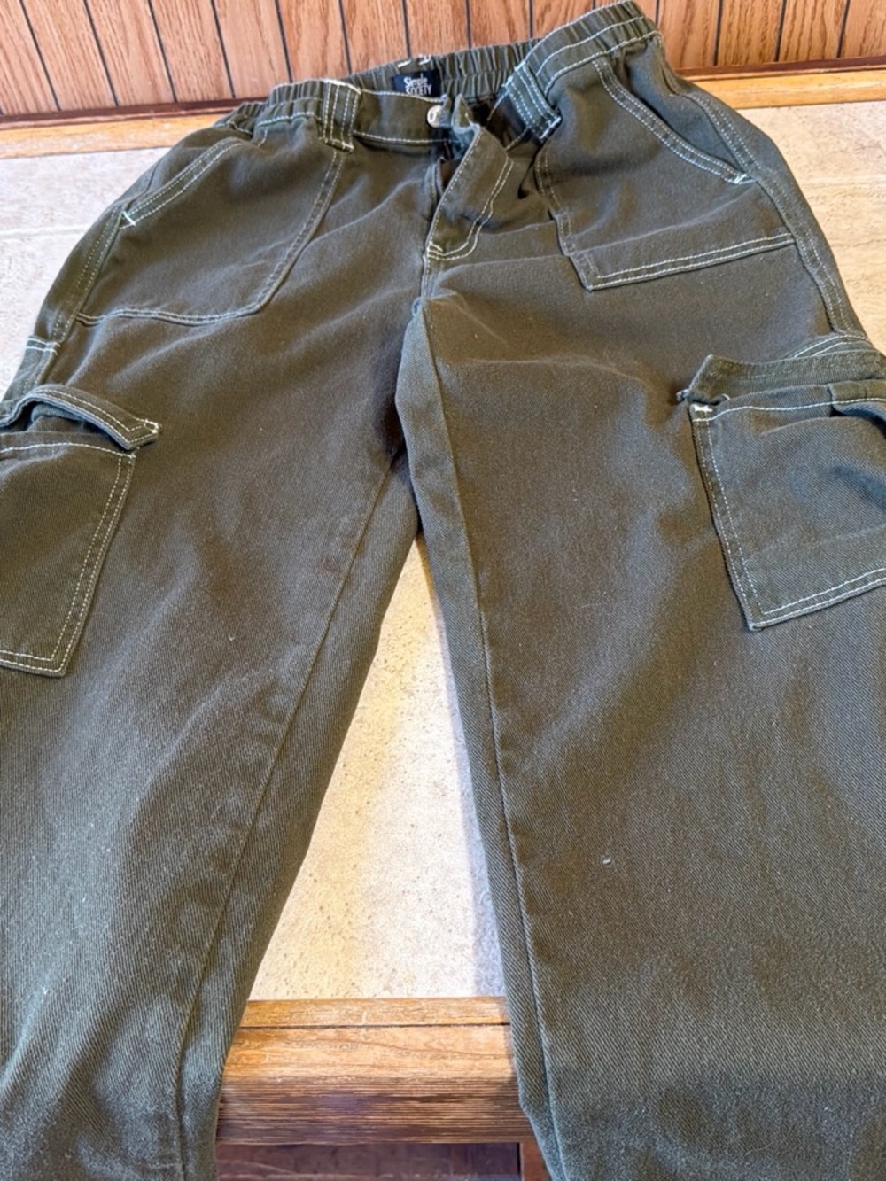 Women’s Olive Green Cargo Pants